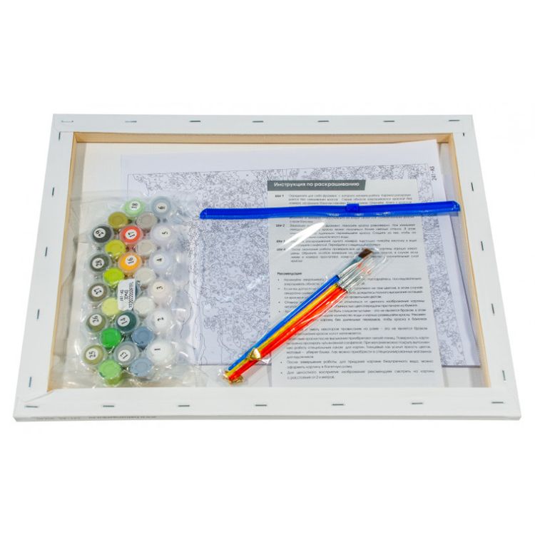 Картина по номерам «В ромашковом краю» — картинка 3