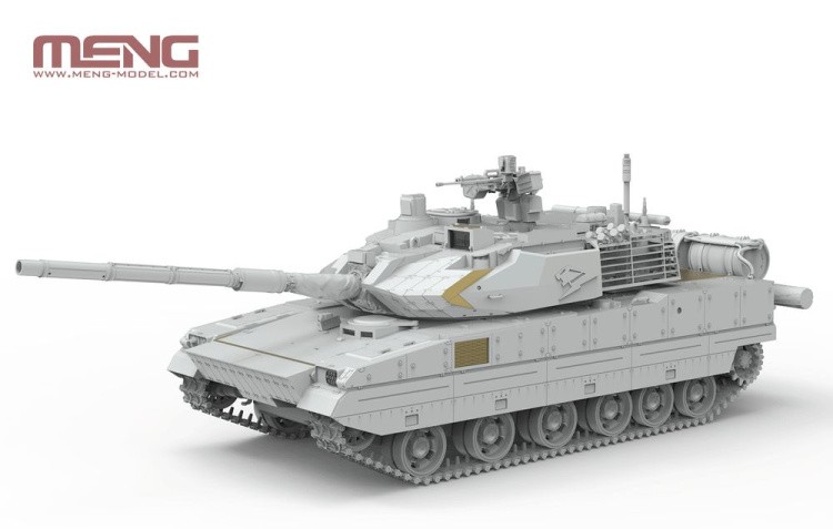 Сборная модель танка «PLA ZTQ15 Light Tank w/Add-On Armor», пластик, масштаб 1:35, MENG — картинка 4
