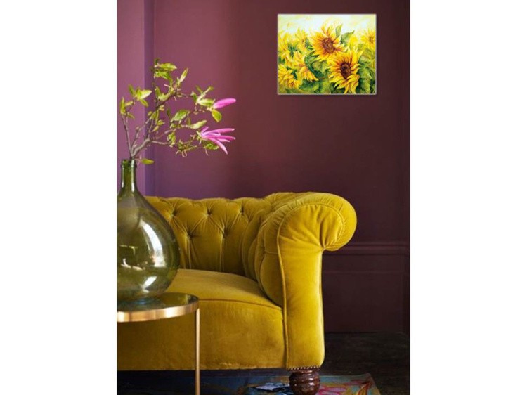 Холст «Солнечные подсолнухи» — картинка 4