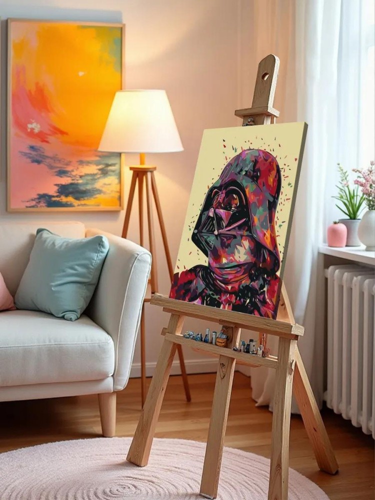 Картина по номерам «Дарт Вейдер» — картинка 9