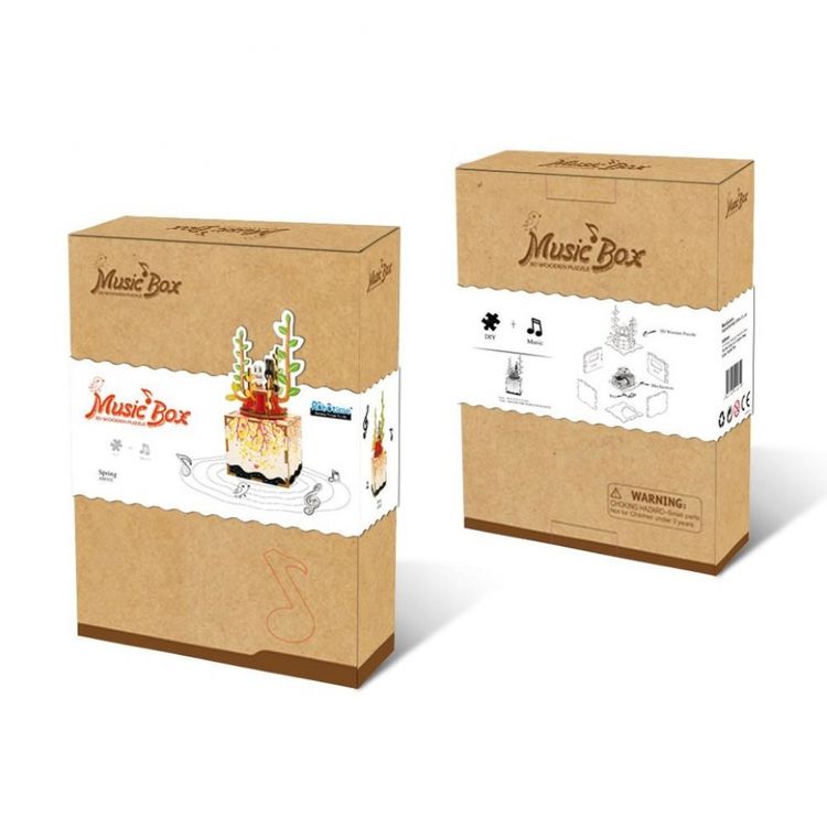 Конструктор из дерева «Весна», Robotime — картинка 4