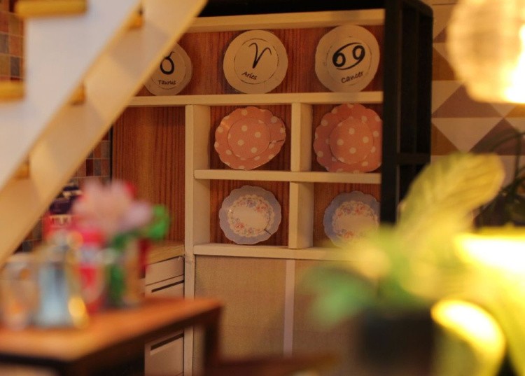 Набор для создания миниатюры (румбокс) «Скандинавский Лофт» (русифицированная версия) — картинка 5