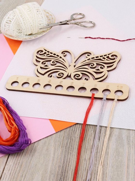 Органайзер для мулине «Бабочка» — картинка 2