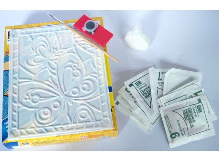 Витражная фреска «Бабочки» — картинка 3