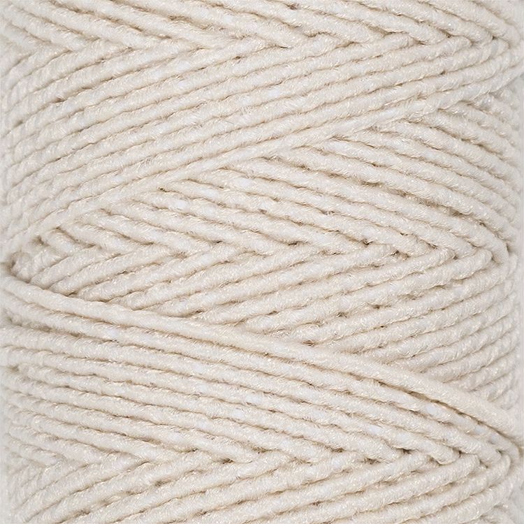 Нитки «спандекс», 60% латекс, 40% полиэстер, 10 шт. по 25 м, цвет: №453 кремовый, Gamma — картинка 2