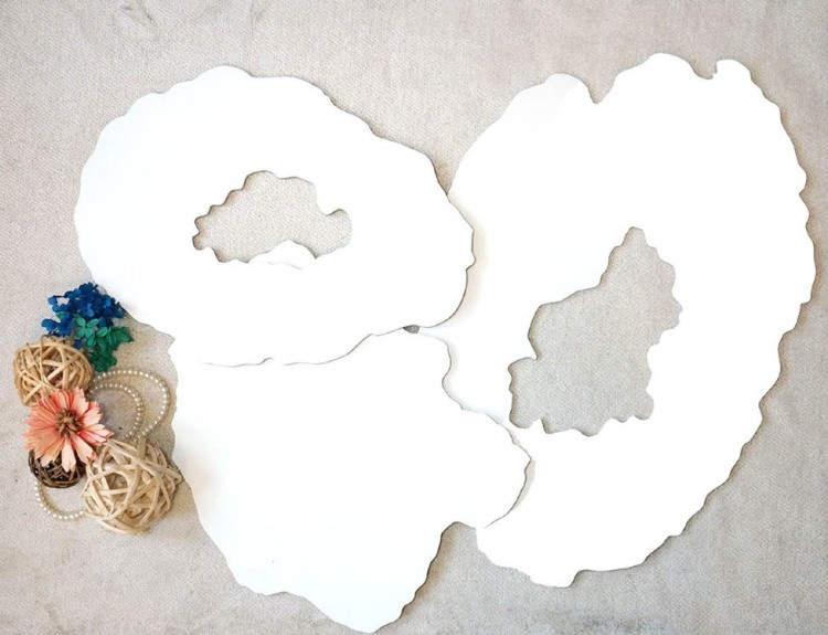 Заготовка Артборд с ламинацией - жеода I, 35x40см — картинка 2