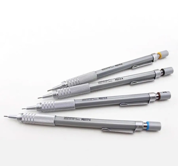 Карандаш автоматический профессиональный Graphgear 500 0,5 мм, Pentel — картинка 11