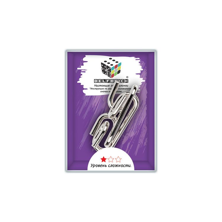 Головоломка металлическая Наковальня, 2 элемента — картинка 2