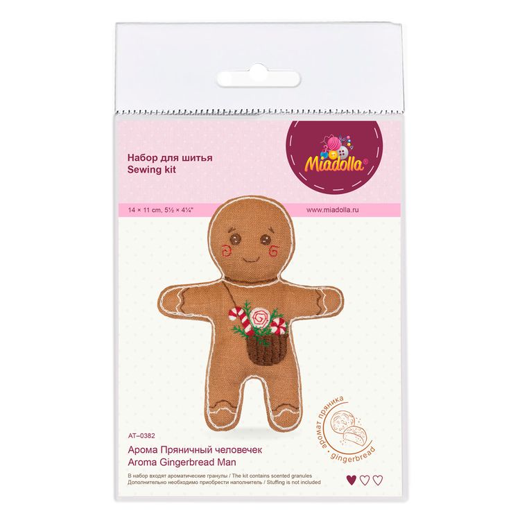 Набор для шитья «Арома Пряничный человечек» — картинка 3