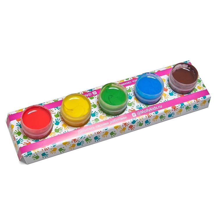 Развивающие пальчиковые краски «Рисуем с мамой. Мой дом» — картинка 3