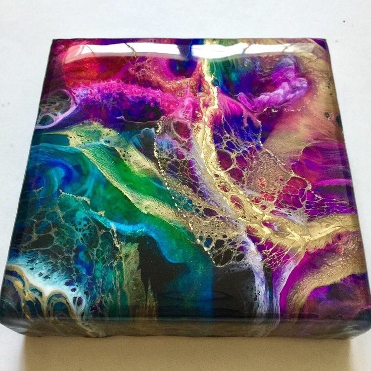 Набор для создания картины эпоксидной смолой Resin Art №1, Art Blong — картинка 3