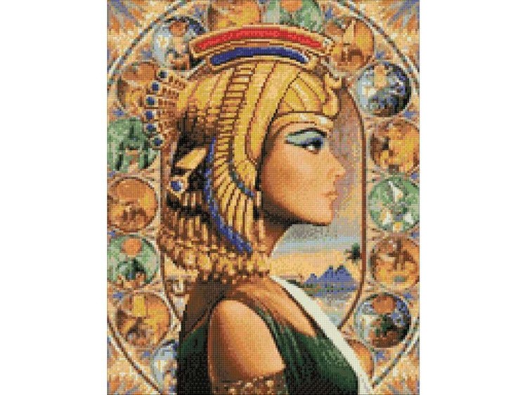 Алмазная вышивка «Царица Египта» — картинка 3