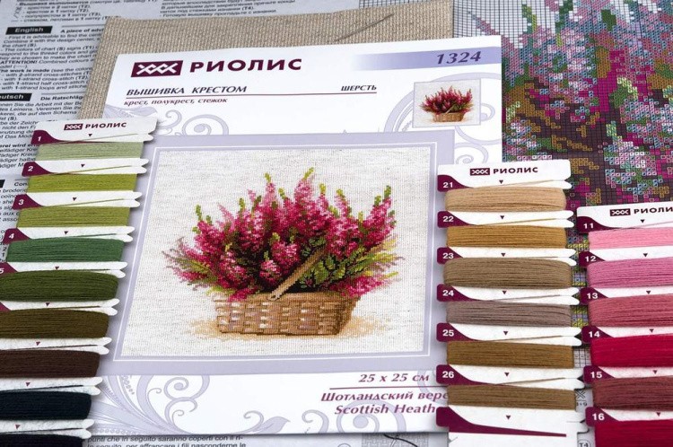 Набор для вышивания «Шотландский вереск» — картинка 3