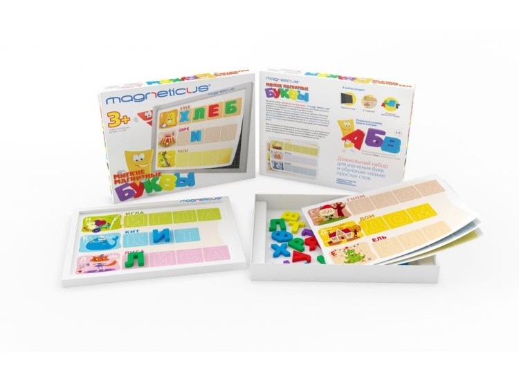 Мягкая магнитная азбука «Буквы и звуки» — картинка 2