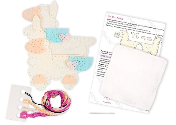 Набор для шитья «Лама» — картинка 2