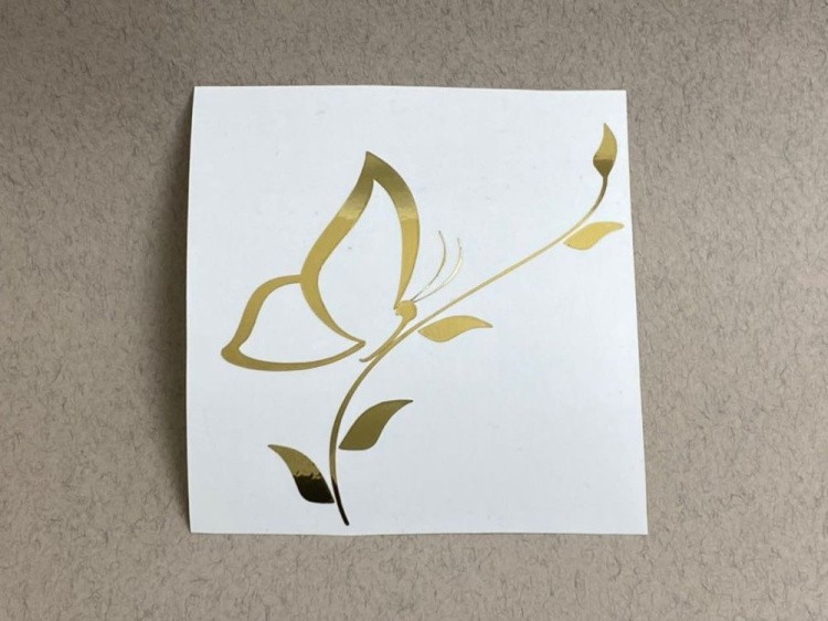 №4 Наклейка (золото) Sticker, Art Blong — картинка 2