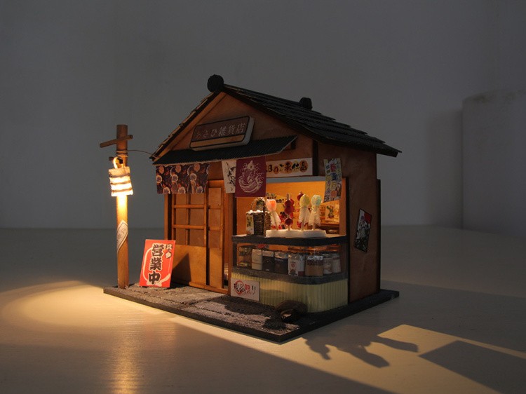 Набор для создания миниатюры (румбокс) «Бакалейная лавка» — картинка 2