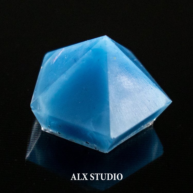 Краситель для эпоксидной смолы голубой, 20 г, ALX Studio — картинка 3