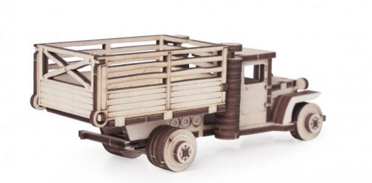 Конструктор из дерева «Грузовичок ВБ с кузовом», Армия России — картинка 2