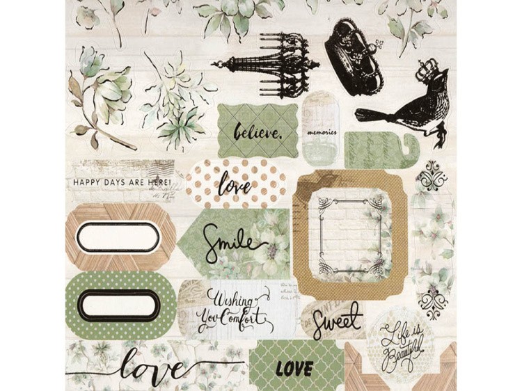 Набор бумаги «Весенние цветы» — картинка 17