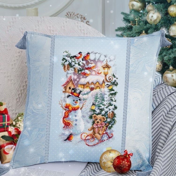 Набор для вышивания «Веселая зима» — картинка 9