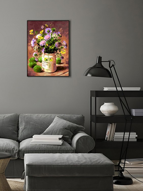 Картина по номерам «Садовый натюрморт» — картинка 9