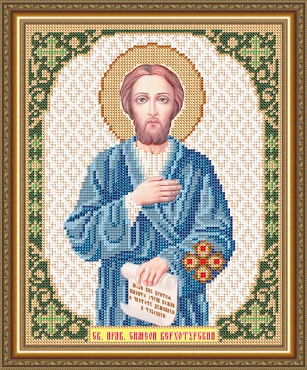 Рисунок на ткани «Святой Праведный Симеон Верхотурский» — картинка 2