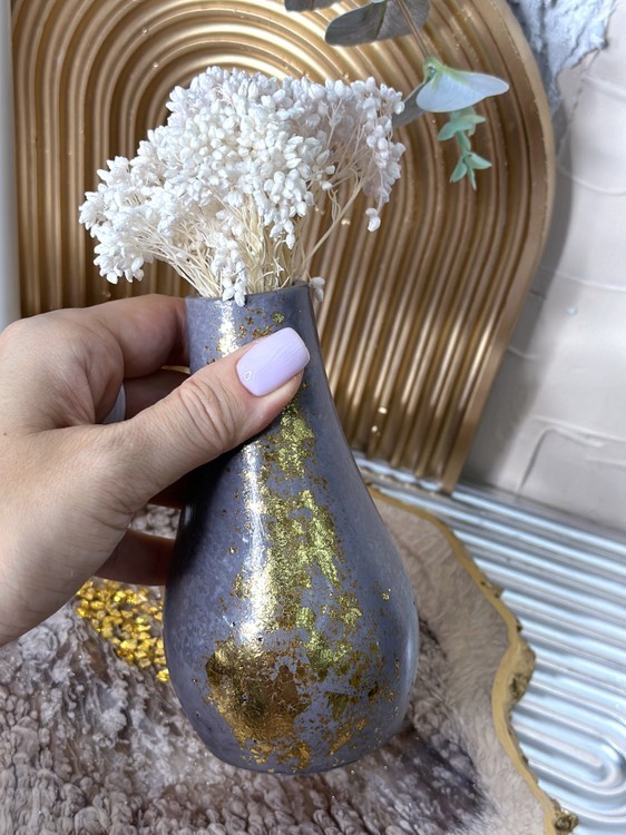 Силиконовый молд - Ваза, h 12,5 см, 1 шт. — картинка 3