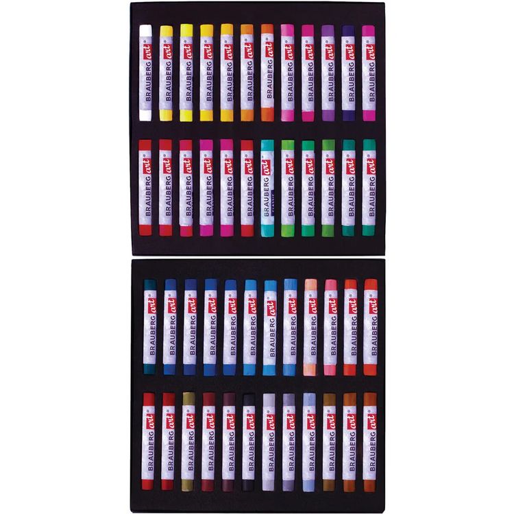 Пастель сухая художественная 48 цв., круглое сечение, BRAUBERG ART CLASSIC — картинка 3