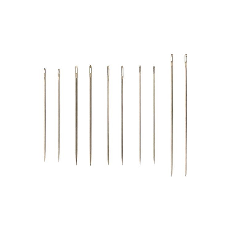 Иглы для шитья ручные набор №1 для ручного шитья 10 шт., Gamma — картинка 2