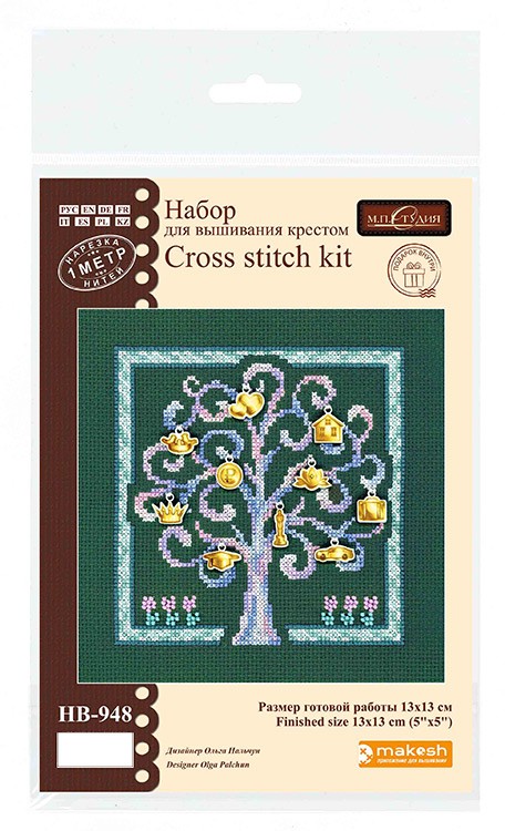 Набор для вышивания «Мини-семплер. Дерево желаний» — картинка 3