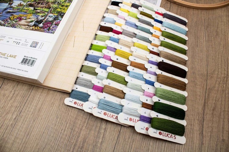 Набор для вышивания «Дом Шале у озера» — картинка 3