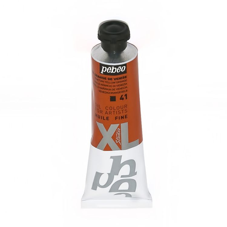 Краска масляная Pebeo XL (Желто-оранжевый венецианский), 37 мл — картинка 2