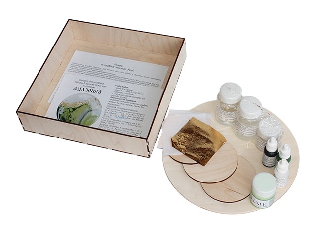 Набор для создания картины эпоксидной смолой Делакруа, Чип-Арт — картинка 3