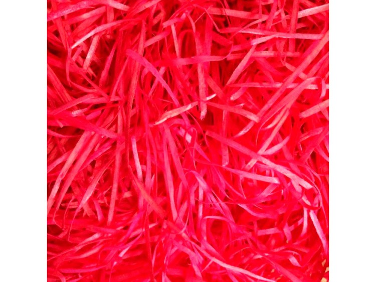 Декоративный наполнитель Трава, цвет: красный 50 г, Blumentag