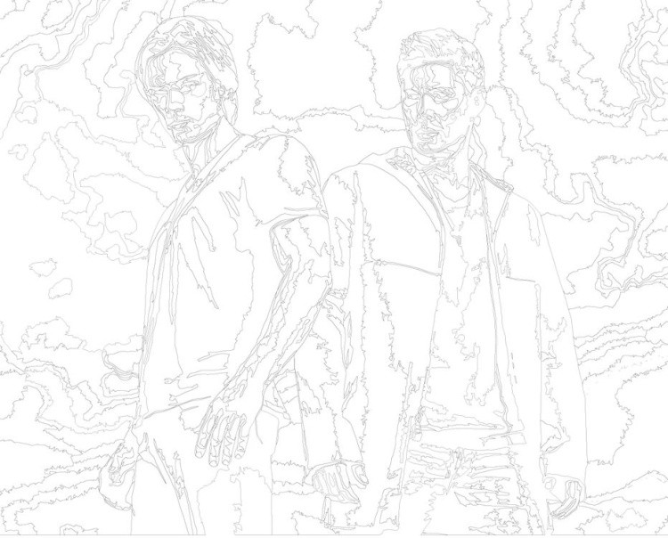 Картина по номерам «Сверхъестественное: Дин и Сэм Винчестеры» — картинка 3