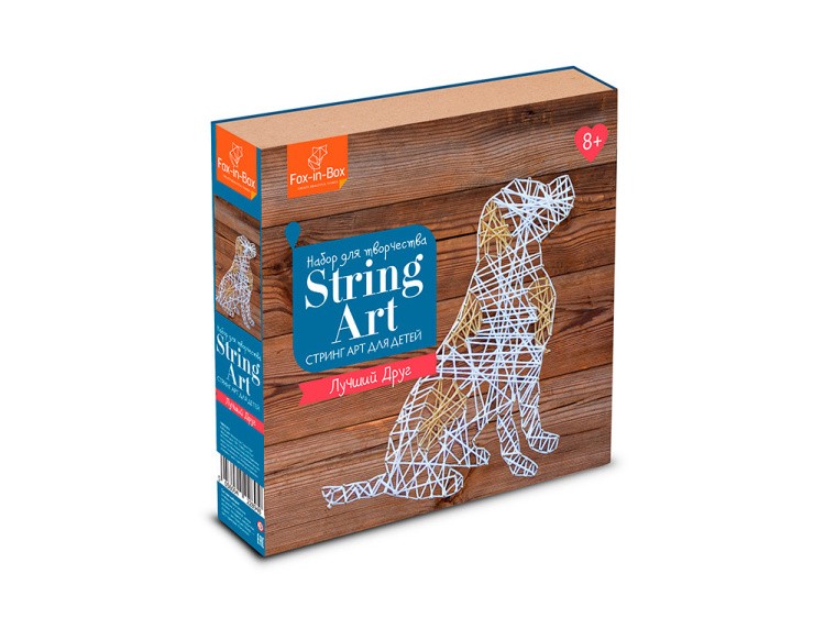 Набор для творчества STRING ART «Лучший друг» — картинка 2