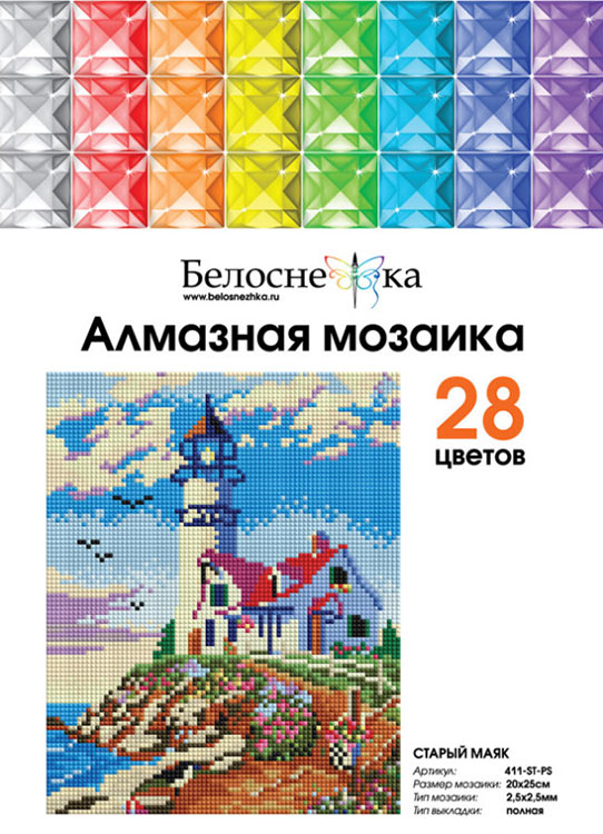 Алмазная вышивка «Старый маяк» — картинка 2