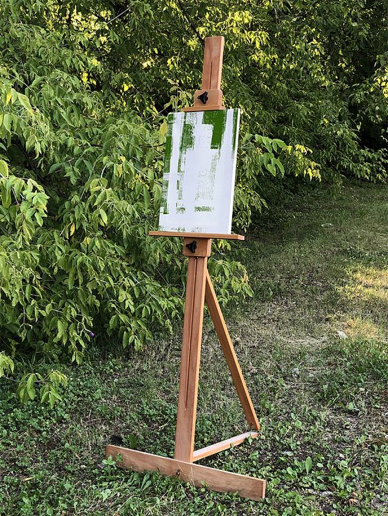 Холст на подрамнике Magic4Hobby 35х50 см, хлопок 100%, мелкое зерно — картинка 3