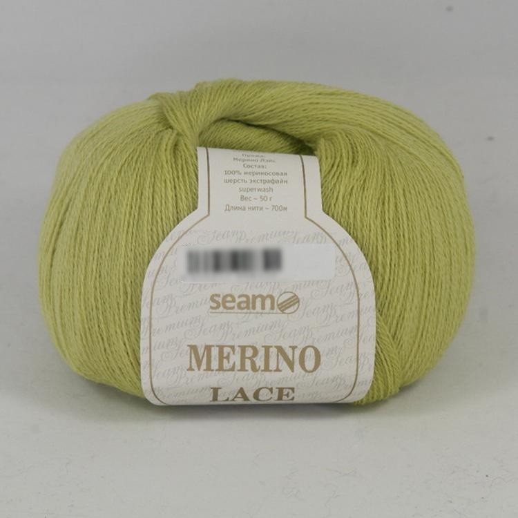 Пряжа SEAM MERINO LACE (41), липа, 5 шт. по 50 г — картинка 2