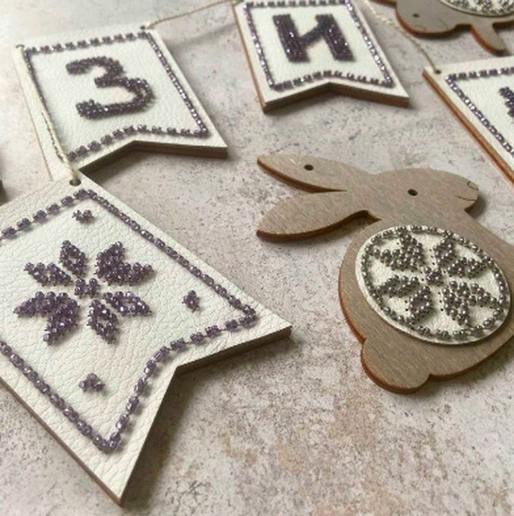 Комплект для вышивания гирлянды «Зима» — картинка 2