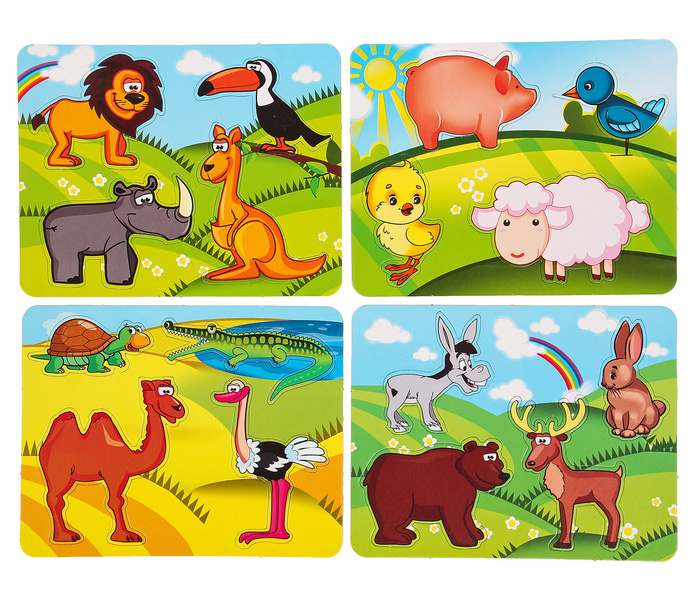 Трафареты «Веселые зверята» — картинка 4