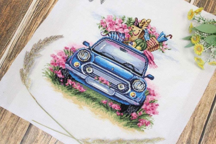 Набор для вышивания «Отдых на природе» — картинка 5