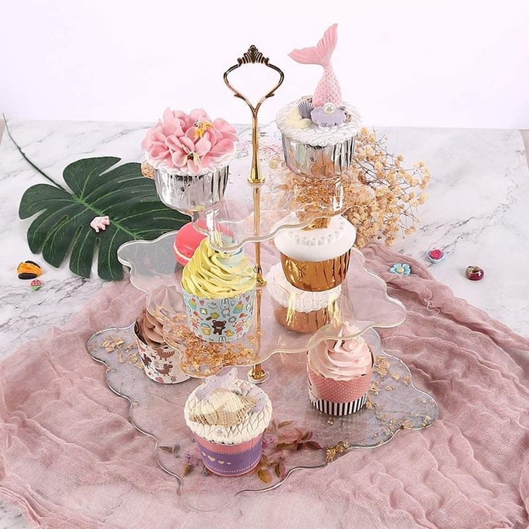 Силиконовый молд - Заготовка для фруктовницы, 25x25см — картинка 4