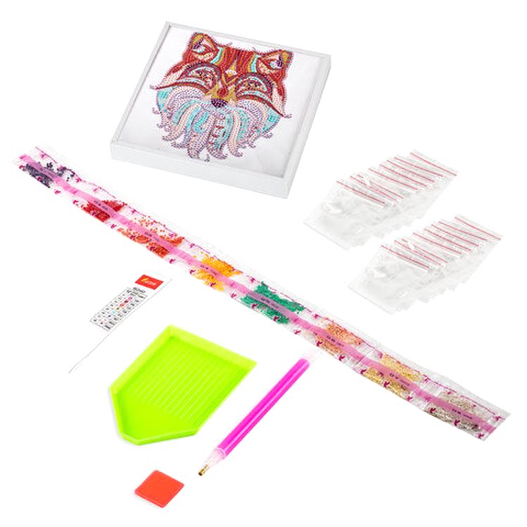 Алмазная вышивка «Восточная лисица» — картинка 2