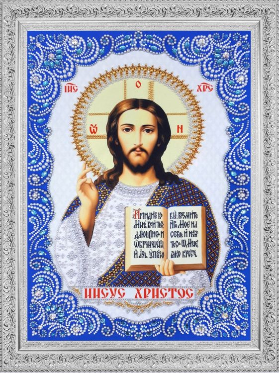 Рисунок на ткани «Иисус Христос»