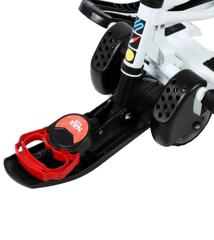 Снегокат детский со спинкой Тимка спорт 6 белый — картинка 8