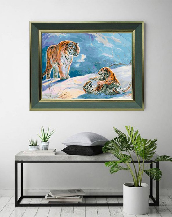 Картина по номерам «Дыхание весны» — картинка 6