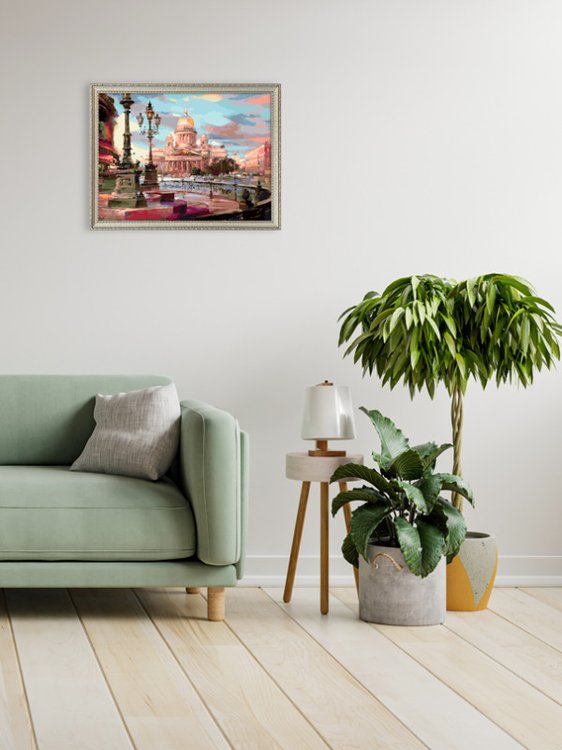 Картина по номерам «Площади Санкт-Петербурга» — картинка 8