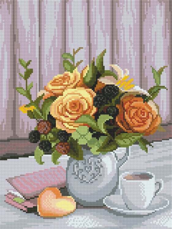 Алмазная вышивка «Признание в любви» — картинка 2